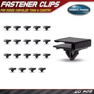 20Pcs 9mm Rocker Moulding Retainer with Seal Fasteners Clips for Dodge Chrysler - Picture 1 of 10