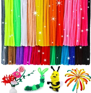 460PCS Pipe Cleaners, Pipe Cleaners Chenille Stem 23 Assorted Colors, Pipe Clean - Picture 1 of 7
