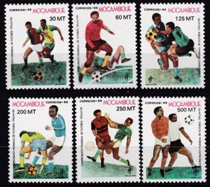 Mosambik, 1990, 1166/71, MNH **, Fußball-Weltmeisterschaft 1990. - Bild 1 von 1