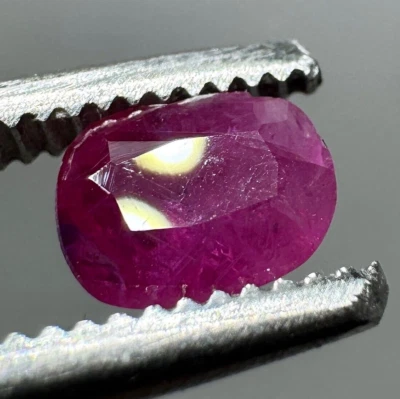 0.30 CT Beautiful Natural Ruby Cut Gemstone from Jegdalek Afghanistan - Image 1 of 4