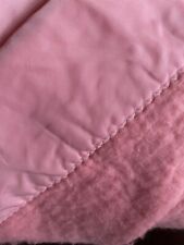 Pennys Vintage Blanket King 89x 101” Pink, Barbie Pink