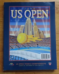 2006 US OPEN Tennis Championship Program Roger Federer and Maria Sharapova - Bild 1 von 1