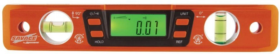 Digital Torpedo Standard Level 9 Magnetic Aluminum Audible Tone .01° Accuracy - Изображение 1 из 4