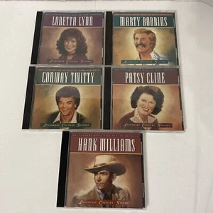 Legenday Country Singers Time Life Collection 5 CDs Robbins Lynn Cline Williams - Picture 1 of 13