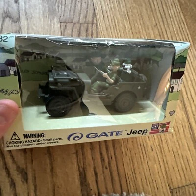 NEW Gate Beetle Bailey In Willy's Jeep Adventures Collectible 1:32 in Box - Image 1 of 3