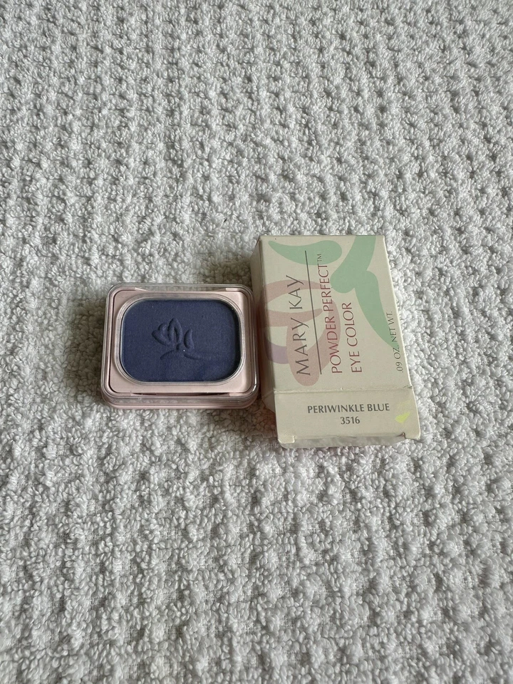 Mary Kay Powder Perfect Eye Color Periwinkle Blue #3516~NOS~New In Box .09 OZ  - Image 1 of 1