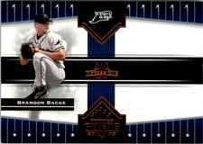 2005 Donruss Champions Impressions Orange #131 Brandon Backe /75