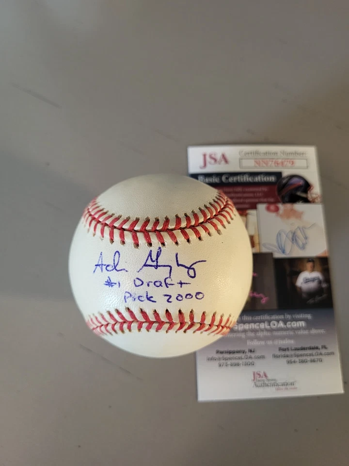 Béisbol firmado autografiado por Adrián González - Padres Dodgers Mets - con certificado de autenticidad JSA Foto 1 de 1