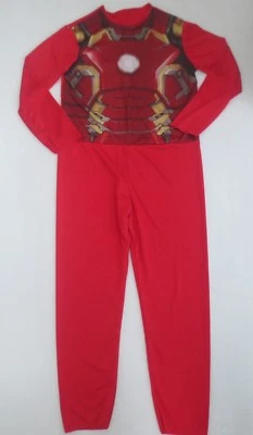 Marvel Iron Man Child Jumpsuit Costume No Mask - Size L (10-12) - NEW - Image 1 of 4