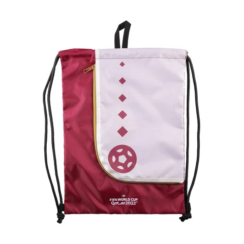 FIFA World Cup Qatar 2022 Soccer Drawstring Backpack, Large Capacity Sports B Cover
