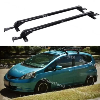 For Honda Fit 2010-2020 Car Top Roof Rack Cross Bars 41.3" Luggage Cargo Carrier Foto 1 de 4