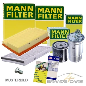 MANN-FILTER INSPEKTIONSPAKET FILTERSATZ SET B FORD C-MAX 2 2.0 TDCi AB BJ 10 - Bild 1 von 2