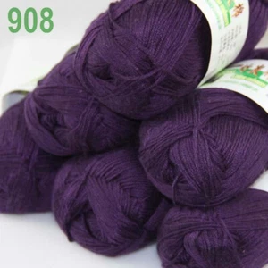 Sale 6SkeinsX50gr Bamboo Cotton Baby Blankets Hand Knitting Crochet Yarn 08 - Picture 1 of 12