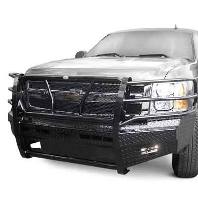 For Chevy Silverado 1500 07-13 Bumper Original Series Full Width Black Powder Foto 1 de 4