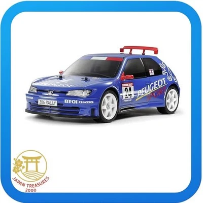 TAMIYA 58746 1:10 RC Peugeot 306 Maxi BT-01 Remote Control Car  Vehicle  Model - image 1 of 2
