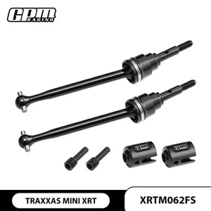 GPM 4140 Carbon Steel ( Front ) Driveshafts And Drive Cup TRAXXAS Mini XRT 10789 - Picture 1 of 2