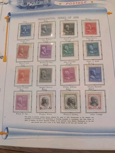 USA 1936-1965 GEDENKSAMMLUNG MIT 400+ POSTFRISCHEN BRIEFMARKEN IM WEISSEN ACE ALBUM - Bild 1 von 24