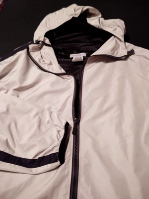 ZEGNA SPORT Full Zip 100% Polyester XL LINED Coat/Windbreaker/HOODED Raincoat - Image 1 of 4