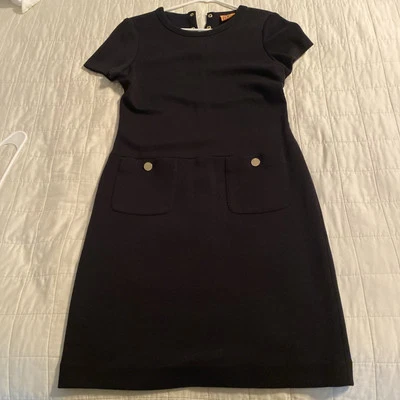 Vestido Tory Burch Mujer Talla M Negro Cóctel Foto 1 de 4