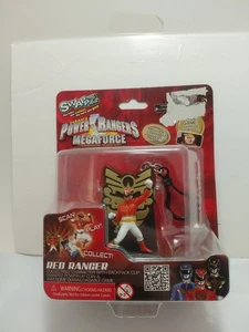Swappz Power Rangers Mega Force RED RANGER minifigure zaino clip con moneta NUOVO - Foto 1 di 3