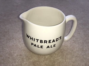 C1930s-40s VINTAGE WHITBREAD’S PALE ALE ADVERTISING WATER JUG - Foto 1 di 6