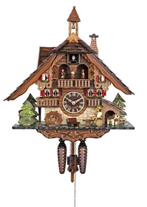 Engstler Quartz Cuckoo Clock - The Thirsty Beerdrinker AH 4812 QMT NEW - Picture 1 of 1