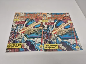 Transformers #4  1985 Marvel Comics Forum Spanish Version Lot Of 2 - Picture 1 of 4