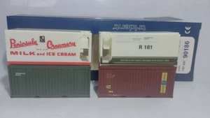 Trident 90186 Scale 20' Container Set 1/87 - Picture 1 of 1
