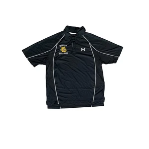 Polo Under Armour Murphy Bulldogs uomo grande nera allenamento atletico - Foto 1 di 9