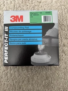 3M 50487 X2 Perfect-it III grün Polierpad 150 mm 2 Pads volle Box  - Bild 1 von 1
