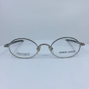 Neu Vintage Giorgio Armani 250 Brille GA 250 C. 707 Silber & Schwarz 48-20mm - Bild 1 von 14