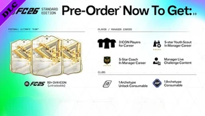 EA SPORTS FC 26 Pre-Order Bonus DLC Xbox One Series PlayStation 5 4 Nitendo PS5 - Bild 1 von 1
