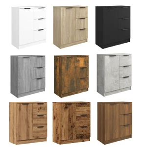 Sideboard Schrank Beistellschrank Küchenschrank Regal 60x30x70 cm Holzwerkstoff - Bild 1 von 31