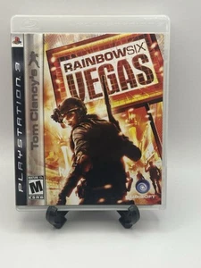 Tom Clancy's Rainbow Six: Vegas (PlayStation 3, PS3) Complete in Box CIB - Picture 1 of 5
