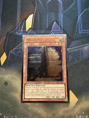 ITALIAN YUGIOH Maxx “C” AP04-EN002 Ultimate Rare VLP - Image 1 of 4