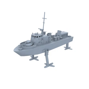 Kit Modelo 1/144 USS Flagstaff Clase Patrulla Cañonera Hidroala (PGH-1) Línea de Flotación - Imagen 1 de 3