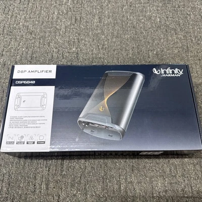 Infinity INFDSP6840 8-ch Class D Amp with DSP Amplifier Brand New - Image 1 of 2
