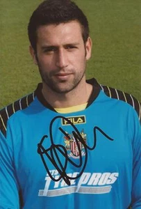 STEVENAGE: STEVE ARNOLD SIGNED 6x4 PORTRAIT PHOTO+COA - Picture 1 of 1