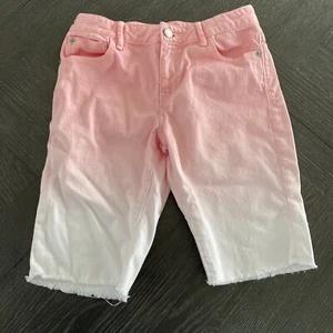 Gap Kids Youth Girls Shorts 1969 Regular Bermuda Size 12 Coral Pink Ombre - Picture 1 of 4