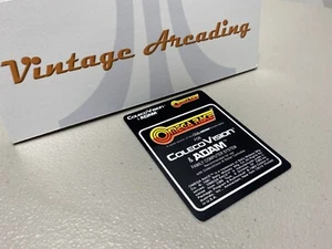 Omega Race (Colecovision) Replacement Game Label - Picture 1 of 1