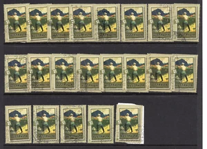 2007 Australia $1.00 Fishing Nostalgia Used Lot x 20 - Picture 1 of 1