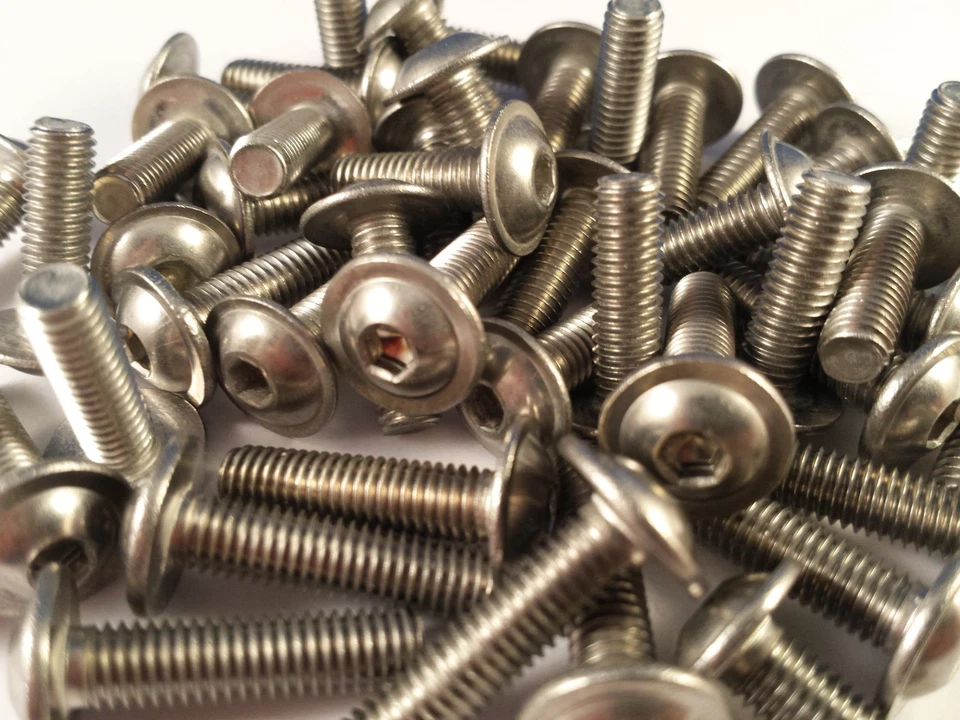 KIT DE TORNILLOS DE PANEL DE CARENADO COMPLETO DE ACERO INOXIDABLE BMW K1200S K1300S K1200GT Foto 1 de 1