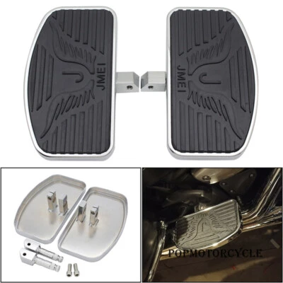 Rear Footboard Floorboard For Honda VTX1300 VTX1800 / Suzuki VL400 VL800 C50 - Image 1 of 4