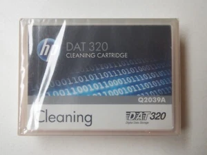 HP DAT320 Head Cleaning Tape/Cartridge Q2039A DAT 320 NEW SEALED - Afbeelding 1 van 3