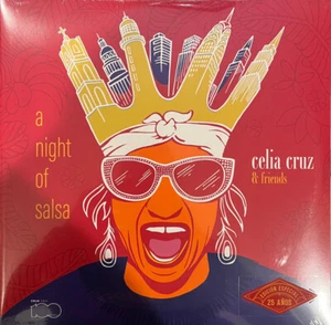 Celia Cruz & Friends - A Night Of Salsa - 2 LPs - New/Sealed Vinyl - Imagen 1 de 4