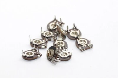 10x Vintage Mini Trimmer / Potentiometer by RFT, 4.7 kOhm Lin., Horizontal, NOS - Image 1 of 2