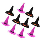  10 Stück Mini-Halloween-Hexe-Hüte, Party-Hüte, Weinflaschen-Hüte,