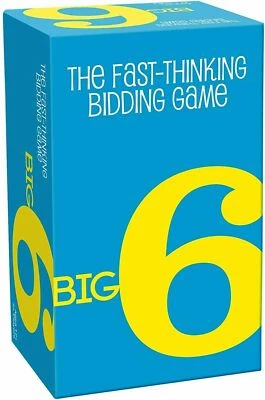 Big 6 Quiz Card Game Cheatwell Games fun game party bidding Thinking Game - Image 1 of 4