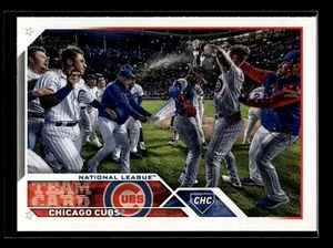 2023 Topps Série 1 #220 Chicago Cubs TC (NM+)(BAS) - Photo 1/2
