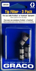 Graco OEM TrueCoat/ProCoat Filter 3 Pack 60 Mesh 24F039 - Picture 1 of 1